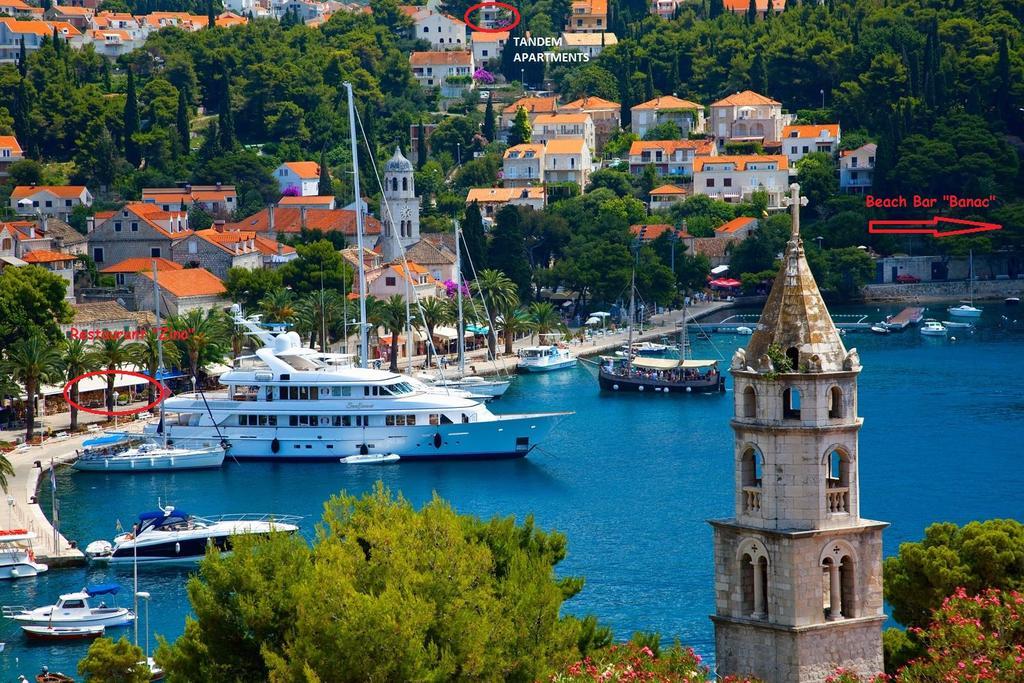 Tandem Apartments With Swimming Pool Cavtat Bagian luar foto
